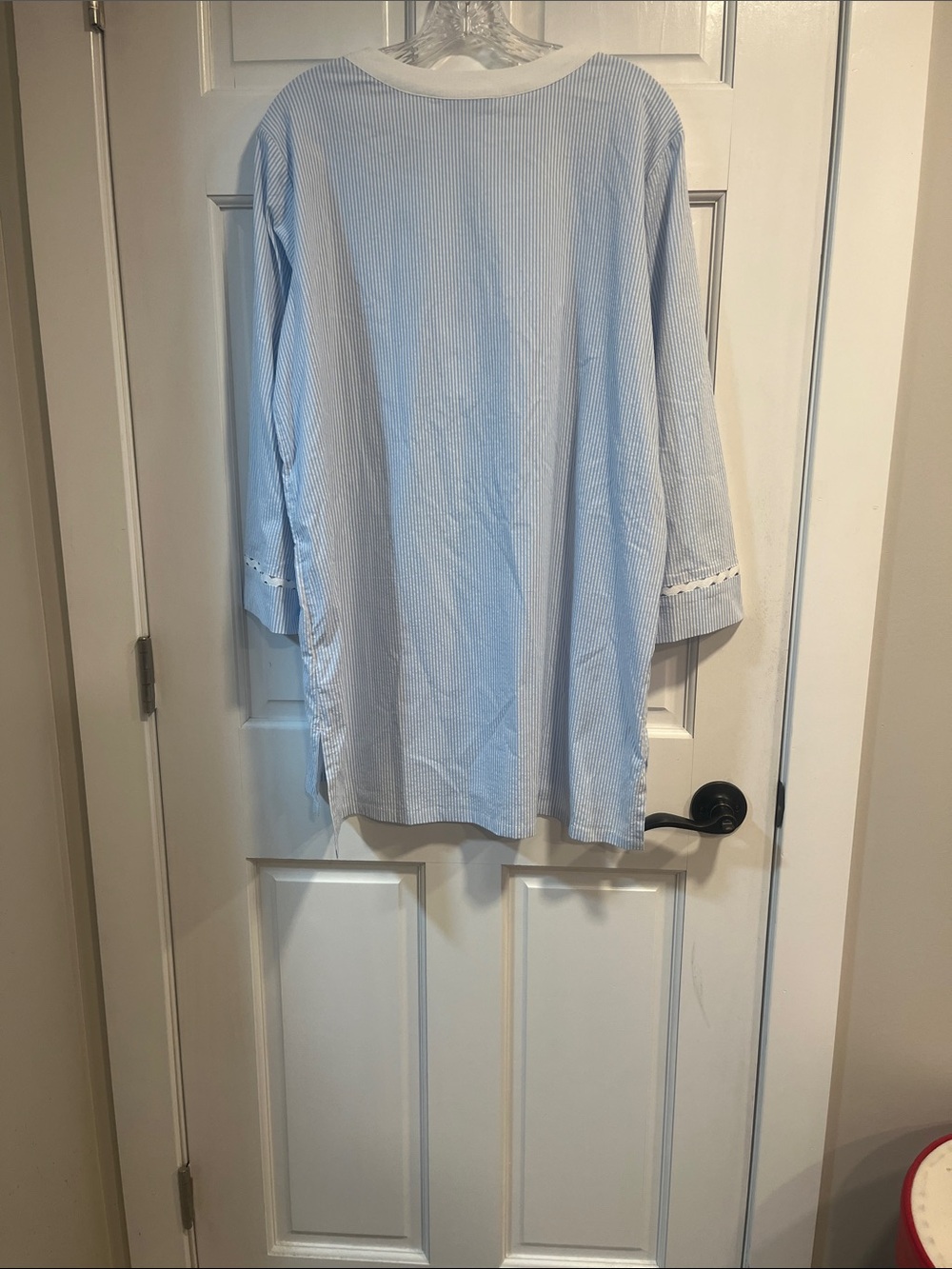 Southern Tide Hailey Seersucker Blue Striped Tunic Size XL - Picture 8 of 11